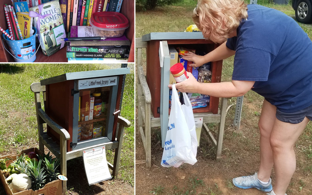 Helping hand: Virginia HOA sets up little food pantry to help neighbors